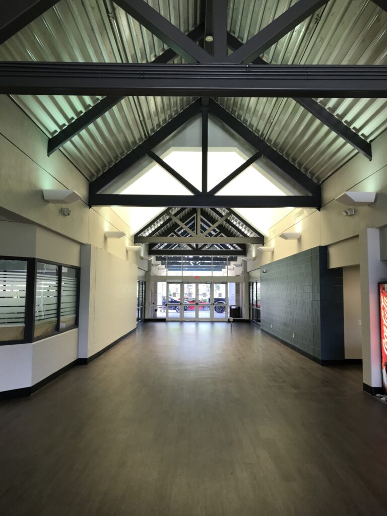 Interior Professional Painting Job at the Monty Ballard YMCA in Katy