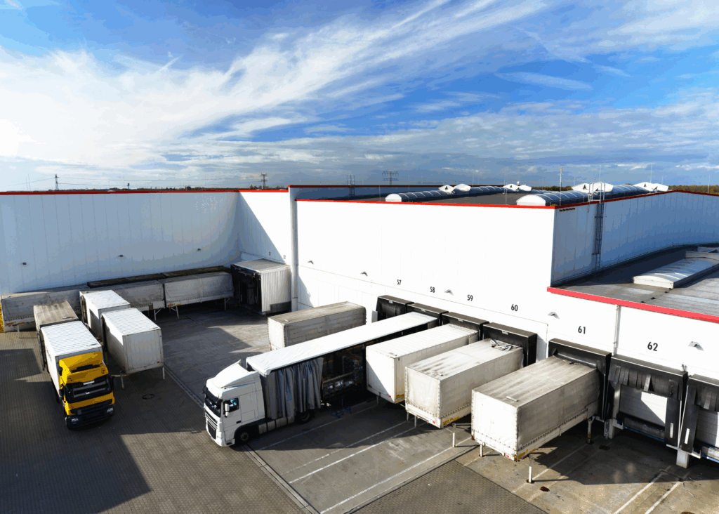 commercial painting for a warehouse in Sugar Land, Texas